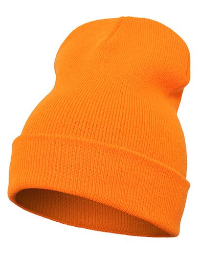 Heavyweight Long Beanie - Blaze Orange