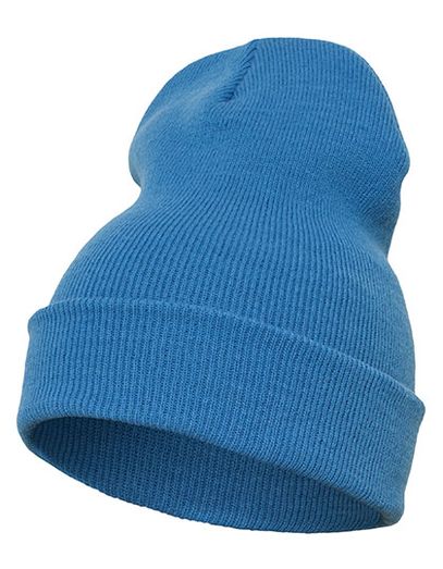 Heavyweight Long Beanie - Carolina Blue