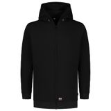 Hooded Sweat Jacket Washable 60°C - Mikina unisex - čierna