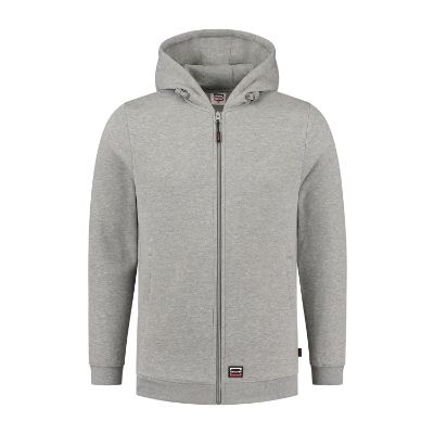 Hooded Sweat Jacket Washable 60°C - Mikina unisex - grey melange