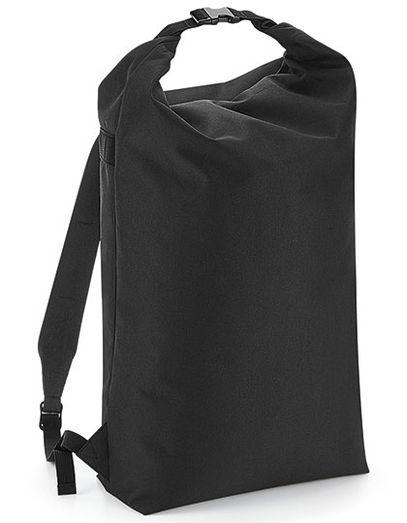 Icon Roll-Top Backpack - Black