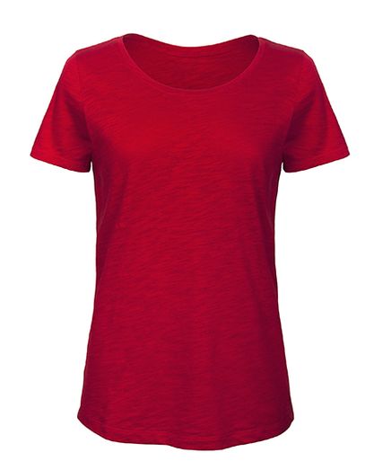 Inspire Slub T /Women_° - Chic Red