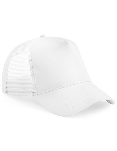 Junior Snapback Trucker - White