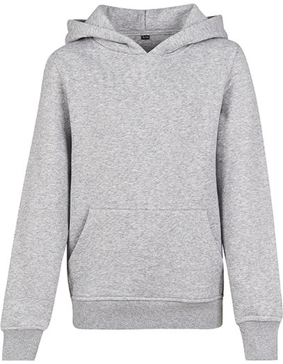 Kids´ Basic Hoody - Heather Grey