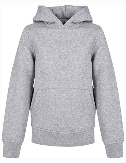 Kids´ Organic Basic Hoody - Heather Grey