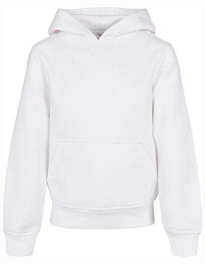 Kids´ Organic Basic Hoody - White