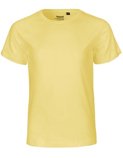 Kids´ Short Sleeve T-Shirt - Dusty Yellow