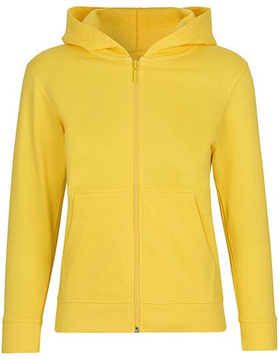 Kids´ Zip Hoodie - Yellow