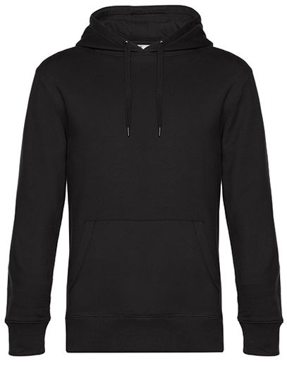 KING Hooded Sweat_° - Black Pure