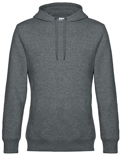 KING Hooded Sweat_° - Heather Mid Grey