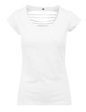 Ladies´ Back Cut Tee - White