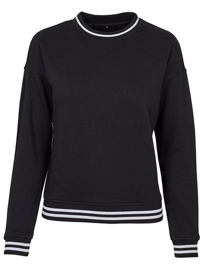 Ladies´ College Sweat Crew - Black