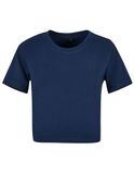 Ladies´ Cropped Tee - Light Navy