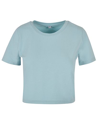 Ladies´ Cropped Tee - Ocean Blue