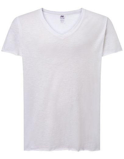 Ladies´ Curves Slub T-Shirt - White