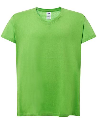 Ladies´ Curves T-Shirt V-Neck - Lime