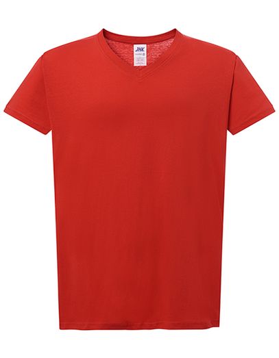 Ladies´ Curves T-Shirt V-Neck - Red