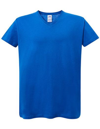 Ladies´ Curves T-Shirt V-Neck - Royal Blue