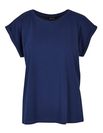 Ladies´ Extended Shoulder Tee - Light Navy