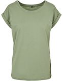 Ladies´ Extended Shoulder Tee - Magic Salvia