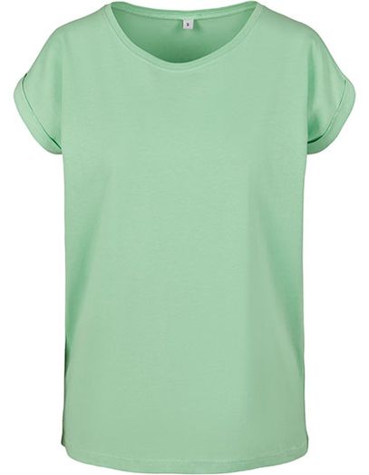 Ladies´ Extended Shoulder Tee - Neo Mint