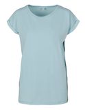 Ladies´ Extended Shoulder Tee - Ocean Blue