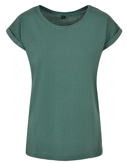 Ladies´ Extended Shoulder Tee - Pale Leaf