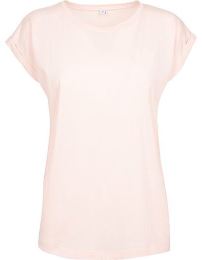 Ladies´ Extended Shoulder Tee - Pink