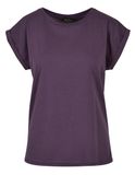 Ladies´ Extended Shoulder Tee - Purple Night