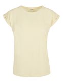 Ladies´ Extended Shoulder Tee - Soft Yellow