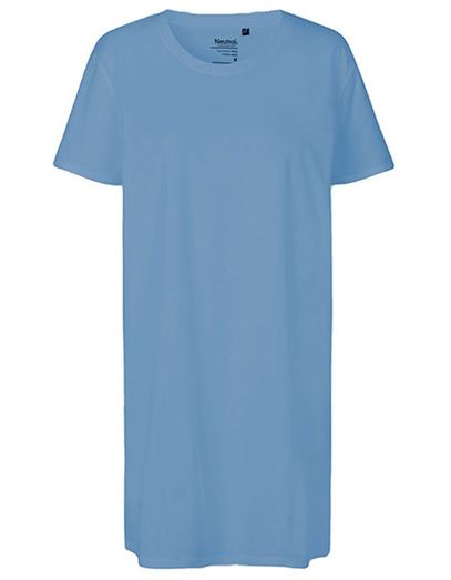 Ladies´ Long Length T-Shirt - Dusty Indigo