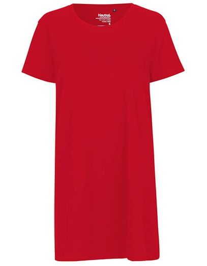 Ladies´ Long Length T-Shirt - Red