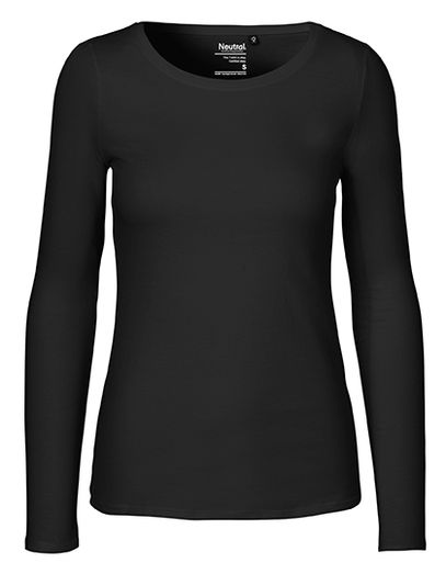 Ladies´ Long Sleeve T-Shirt - Black