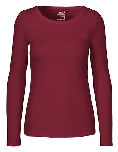 Ladies´ Long Sleeve T-Shirt - Bordeaux