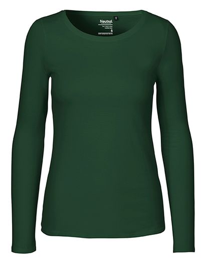 Ladies´ Long Sleeve T-Shirt - Bottle Green