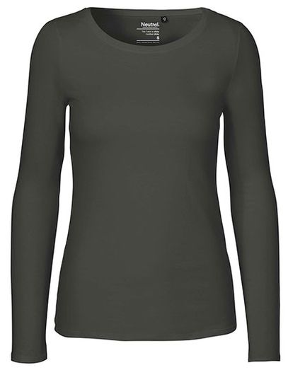 Ladies´ Long Sleeve T-Shirt - Charcoal