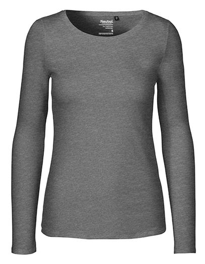 Ladies´ Long Sleeve T-Shirt - Dark Heather