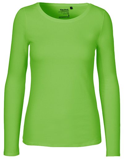 Ladies´ Long Sleeve T-Shirt - Lime