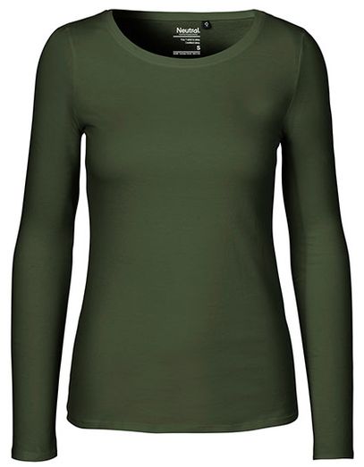 Ladies´ Long Sleeve T-Shirt - Military