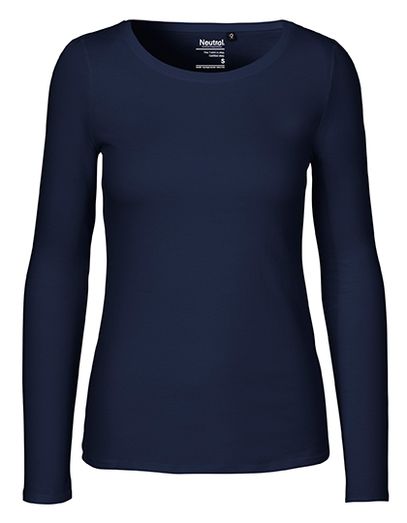 Ladies´ Long Sleeve T-Shirt - Navy