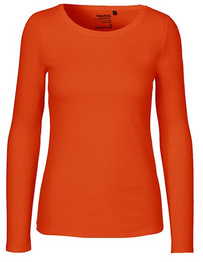 Ladies´ Long Sleeve T-Shirt - Orange