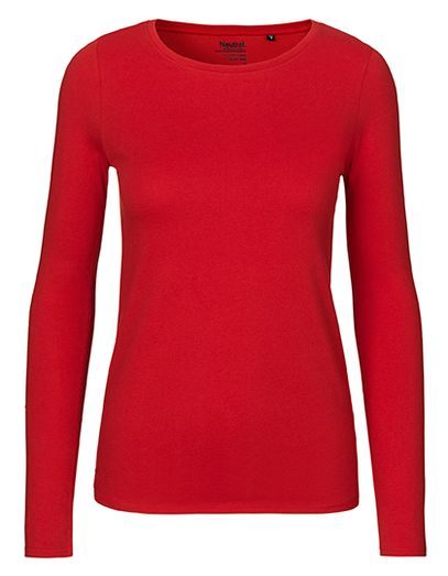 Ladies´ Long Sleeve T-Shirt - Red