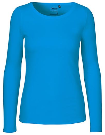 Ladies´ Long Sleeve T-Shirt - Sapphire