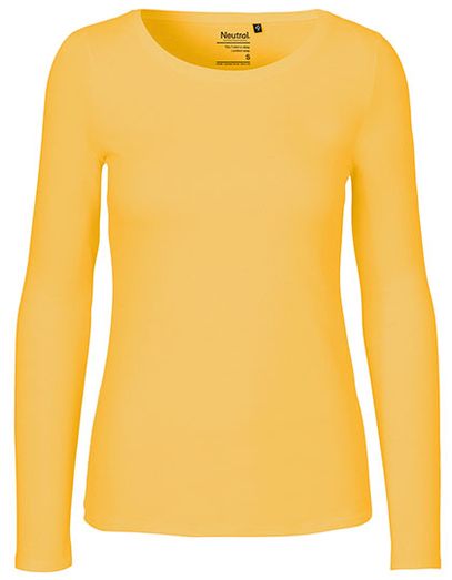 Ladies´ Long Sleeve T-Shirt - Yellow