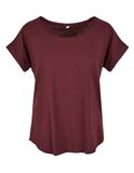 Ladies´ Long Slub Tee - Cherry