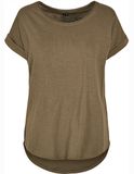 Ladies´ Long Slub Tee - Olive