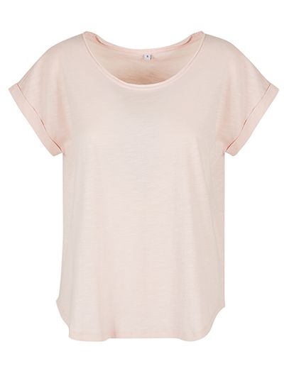 Ladies´ Long Slub Tee - Pink