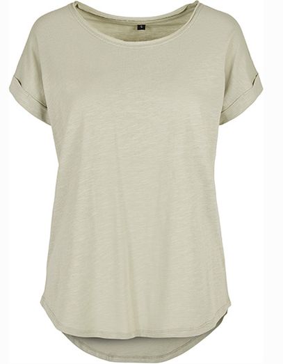 Ladies´ Long Slub Tee - Soft Salvia