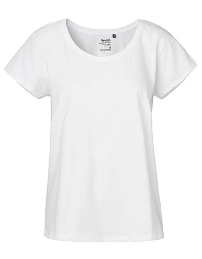 Ladies´ Loose Fit T-Shirt - White