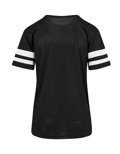 Ladies´ Mesh Stripe Tee - Black